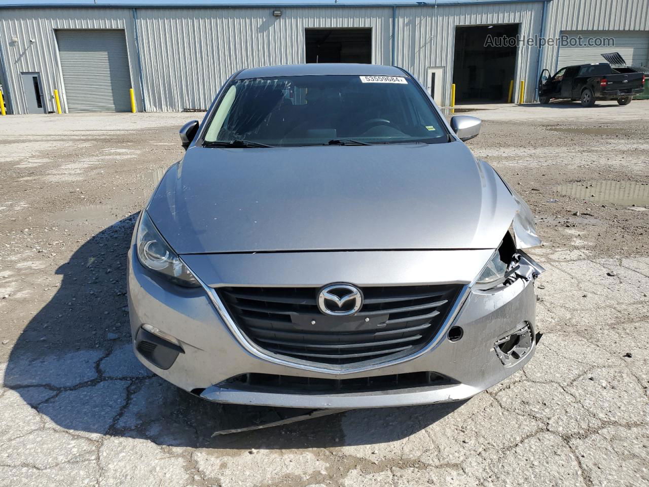 2016 Mazda 3 Sport Silver vin: JM1BM1J72G1347445