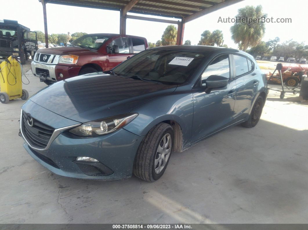 2016 Mazda Mazda3 I Sport Blue vin: JM1BM1J73G1331089