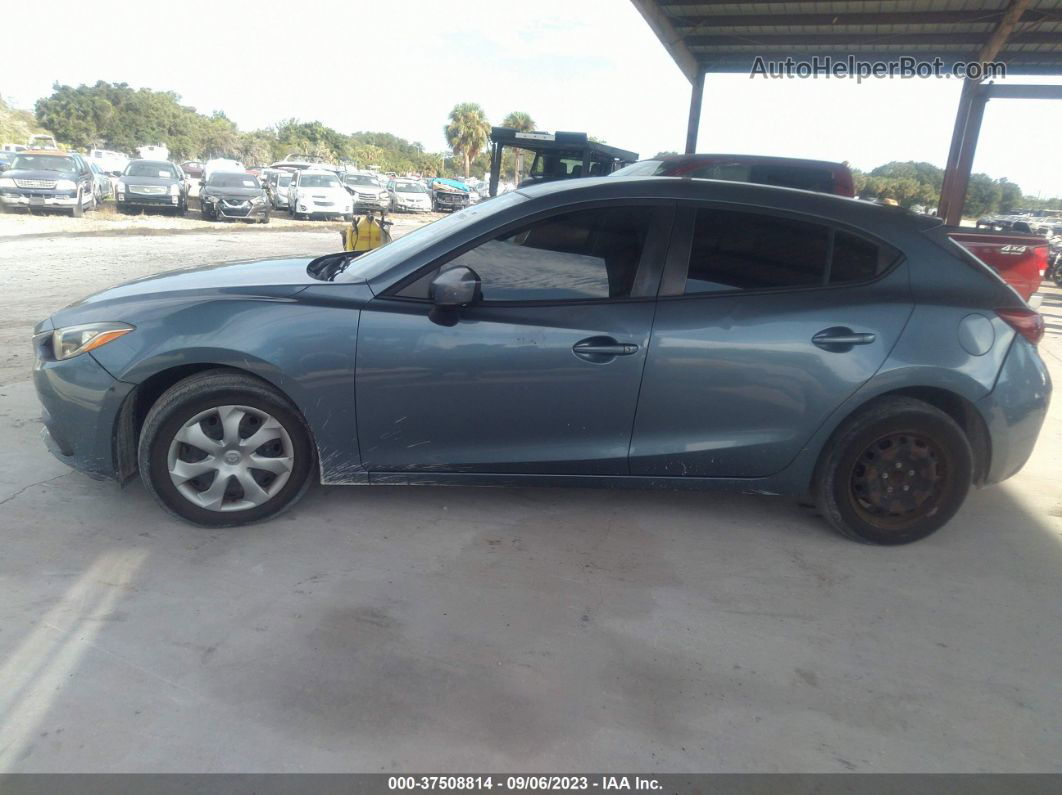 2016 Mazda Mazda3 I Sport Blue vin: JM1BM1J73G1331089