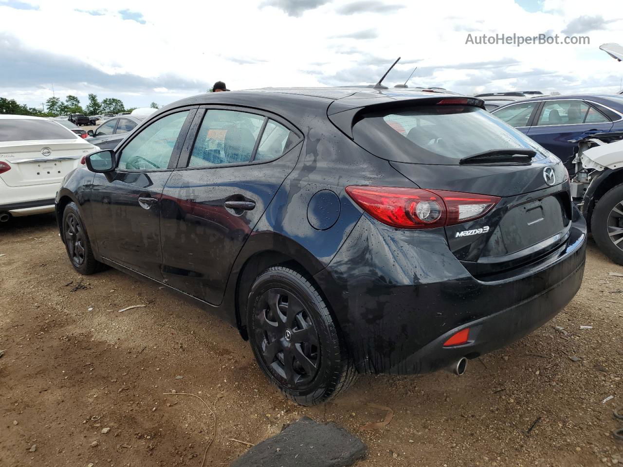 2016 Mazda 3 Sport Black vin: JM1BM1J75G1323978