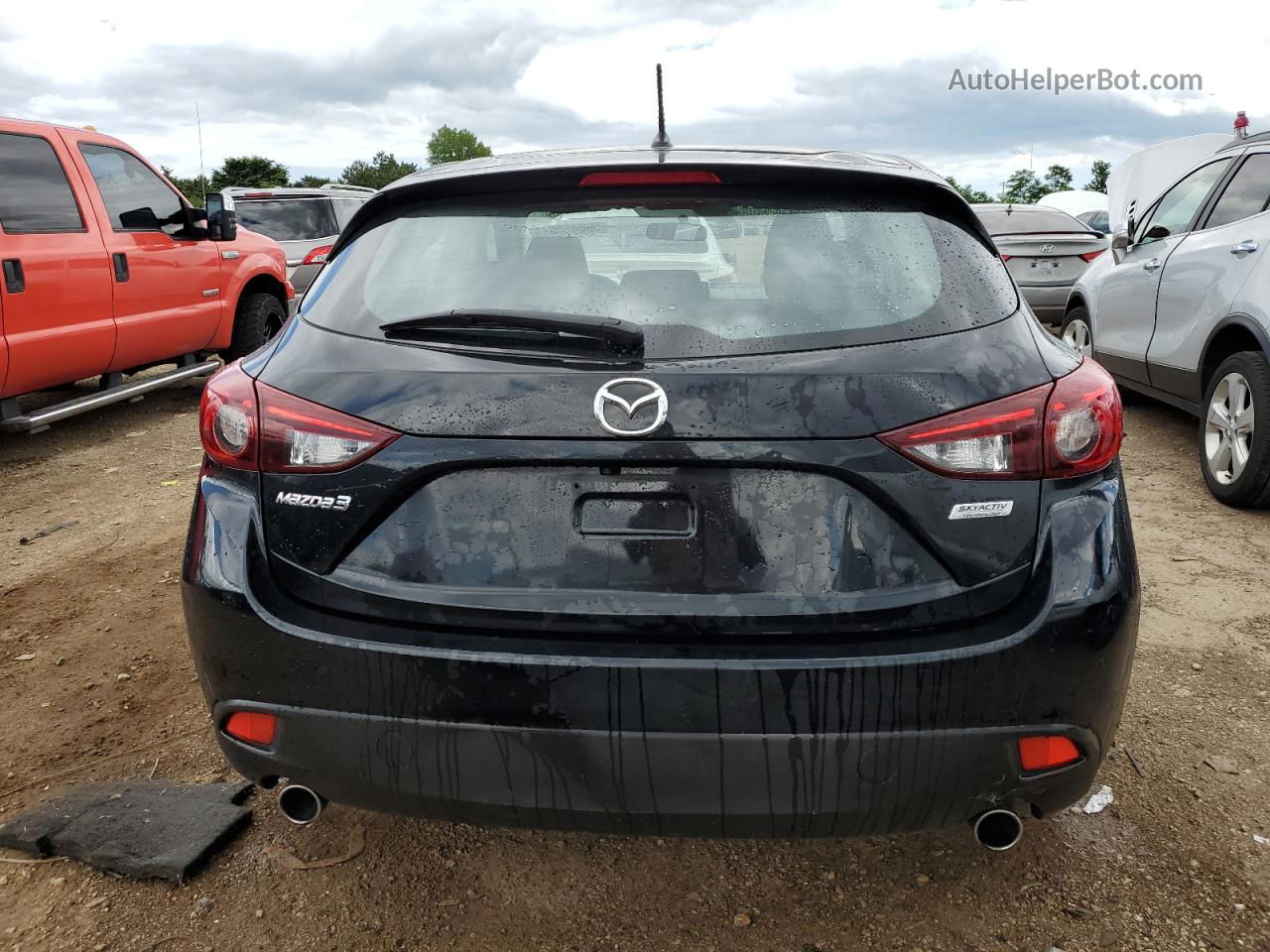 2016 Mazda 3 Sport Black vin: JM1BM1J75G1323978