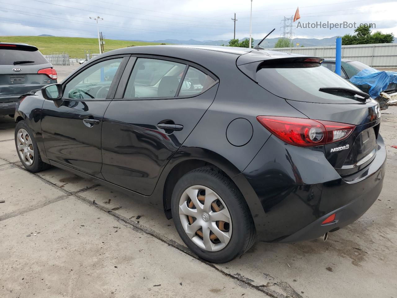 2016 Mazda 3 Sport Black vin: JM1BM1J76G1316568