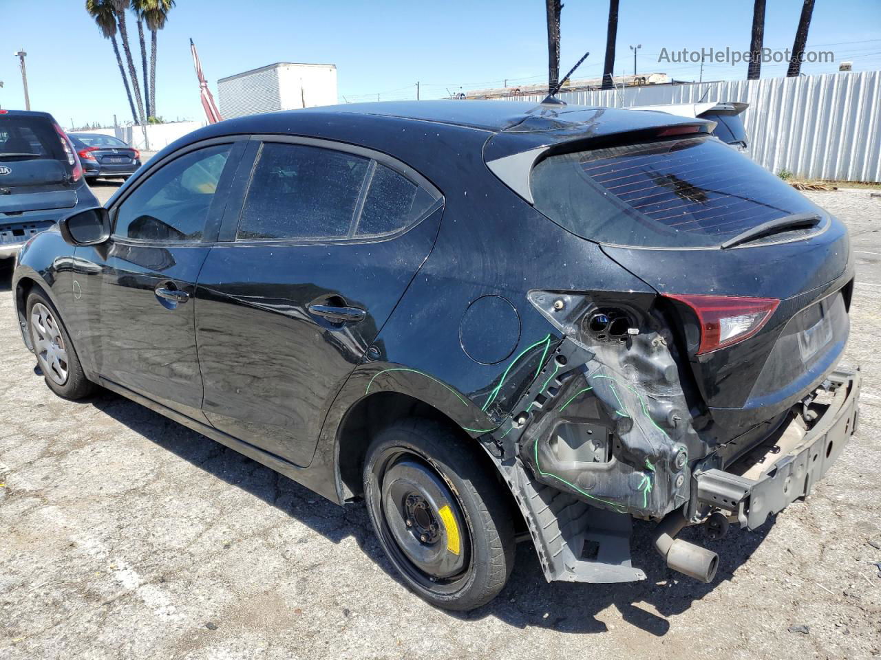 2016 Mazda 3 Sport Black vin: JM1BM1J77G1288053