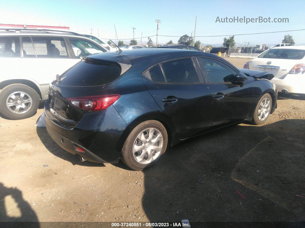 2016 Mazda Mazda3 I Sport Blue vin: JM1BM1J78G1307032