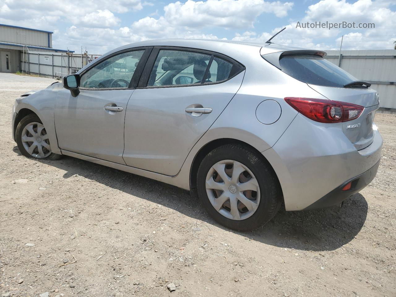 2014 Mazda 3 Sport Серебряный vin: JM1BM1K71E1188932