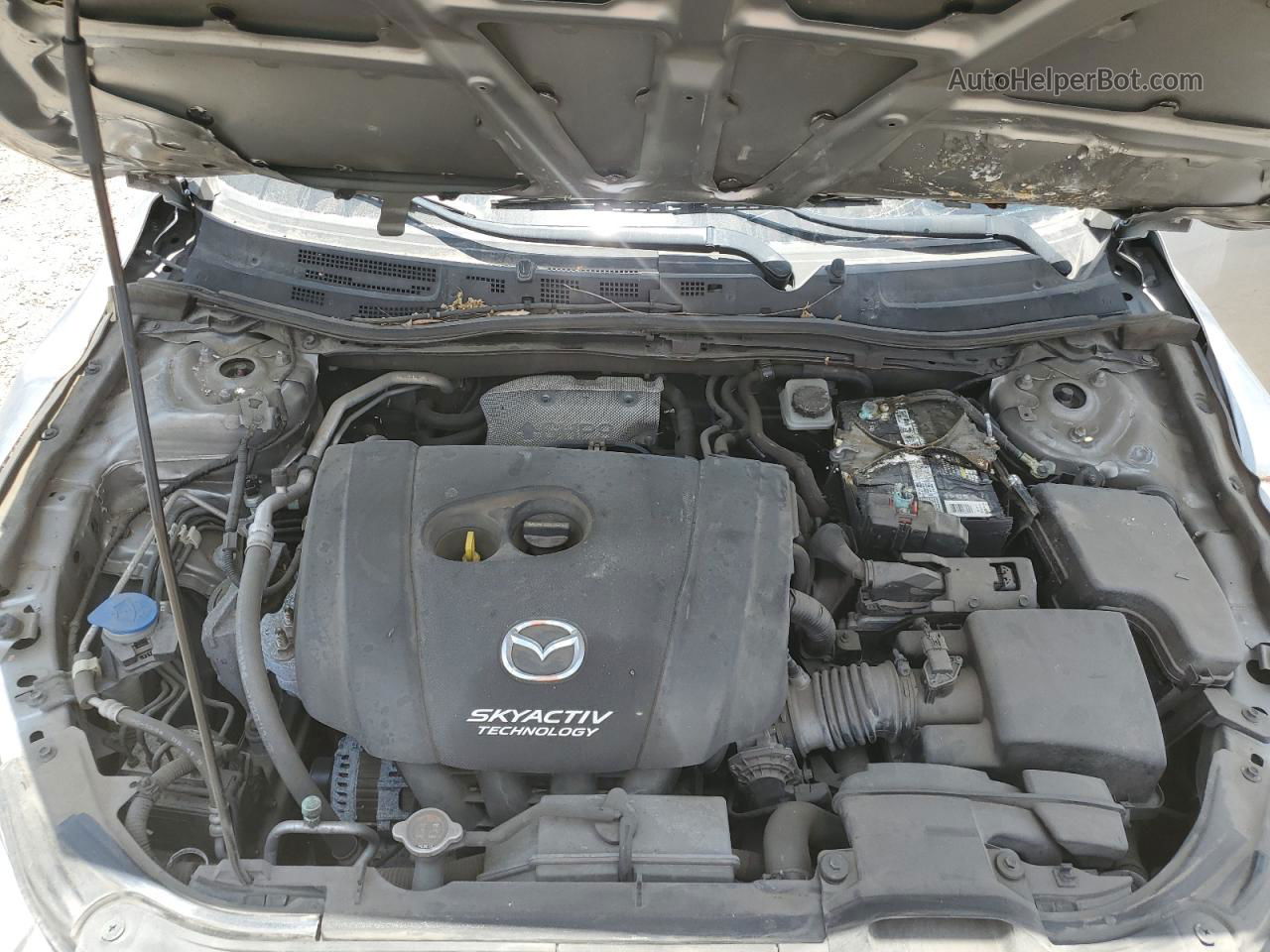 2014 Mazda 3 Sport Серебряный vin: JM1BM1K71E1188932