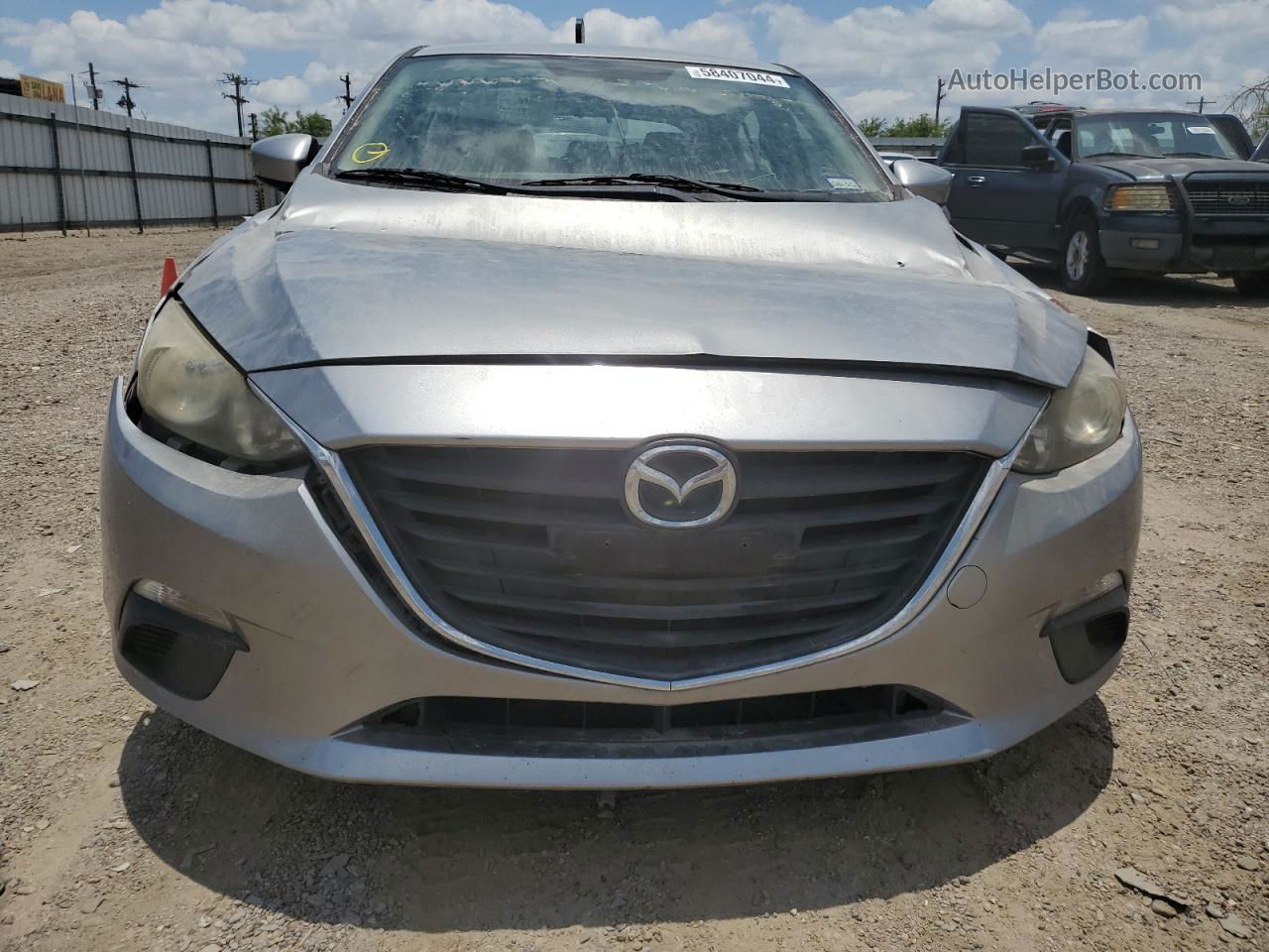 2014 Mazda 3 Sport Silver vin: JM1BM1K71E1188932