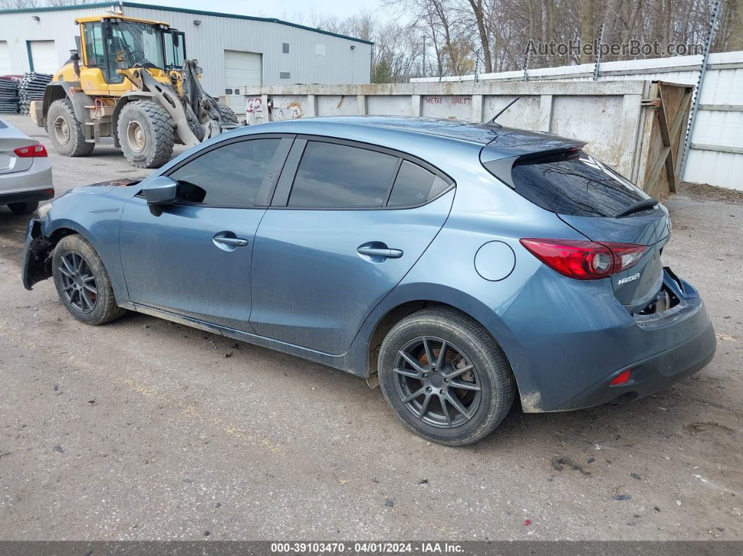 2014 Mazda Mazda3 I Sport Blue vin: JM1BM1K71E1200349