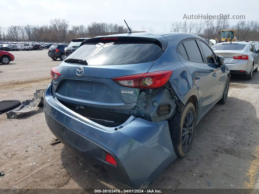 2014 Mazda Mazda3 I Sport Blue vin: JM1BM1K71E1200349