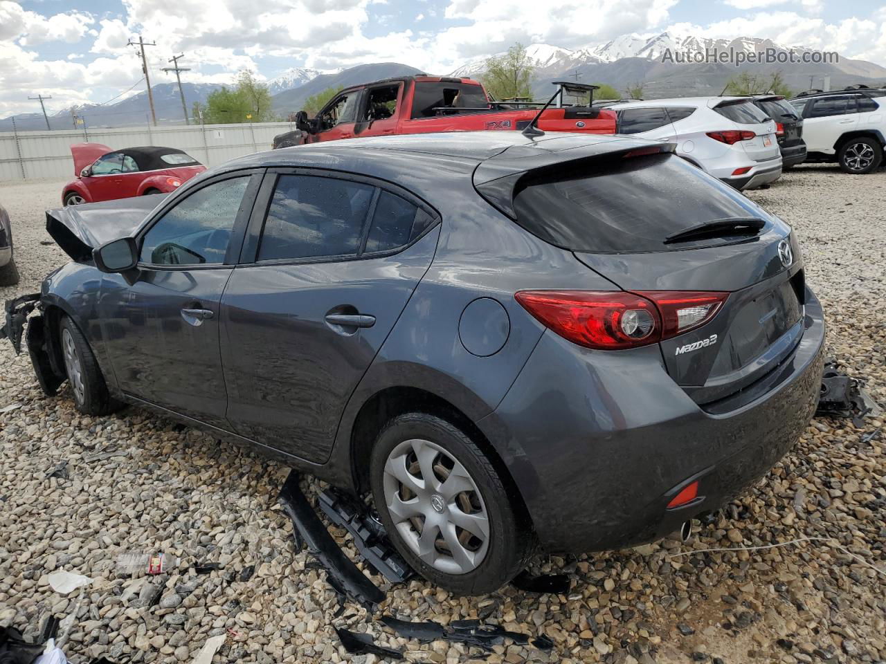 2014 Mazda 3 Sport Угольный vin: JM1BM1K72E1180256