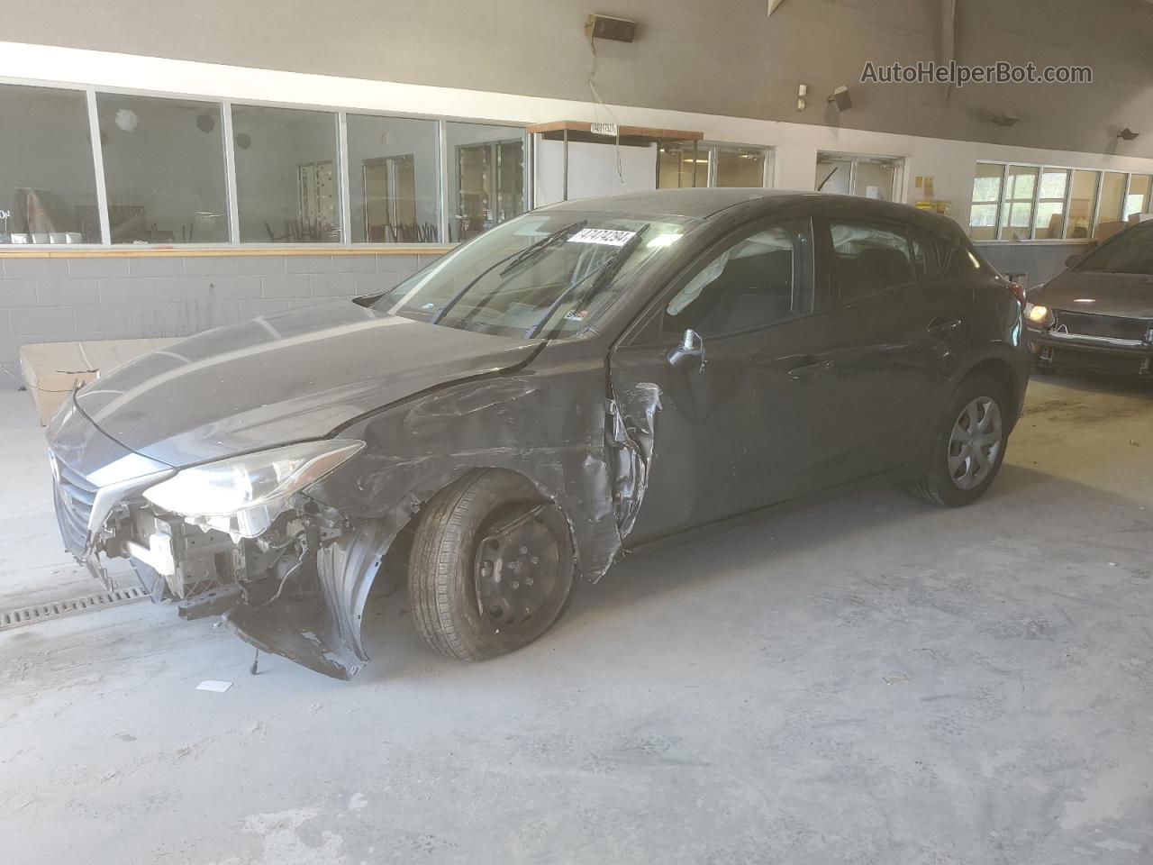 2014 Mazda 3 Sport Gray vin: JM1BM1K73E1135097