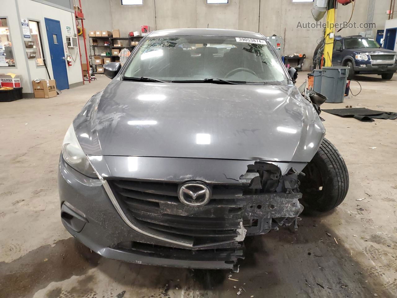 2014 Mazda 3 Sport Gray vin: JM1BM1K73E1218058