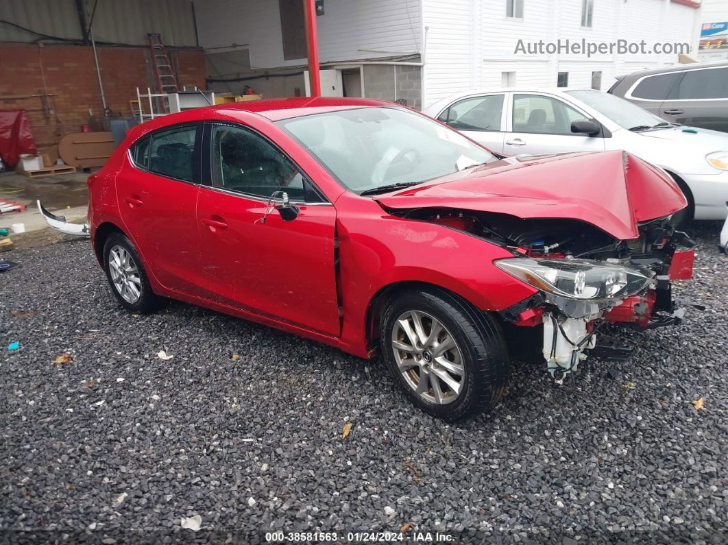 2016 Mazda Mazda3 I Sport Красный vin: JM1BM1K74G1343783