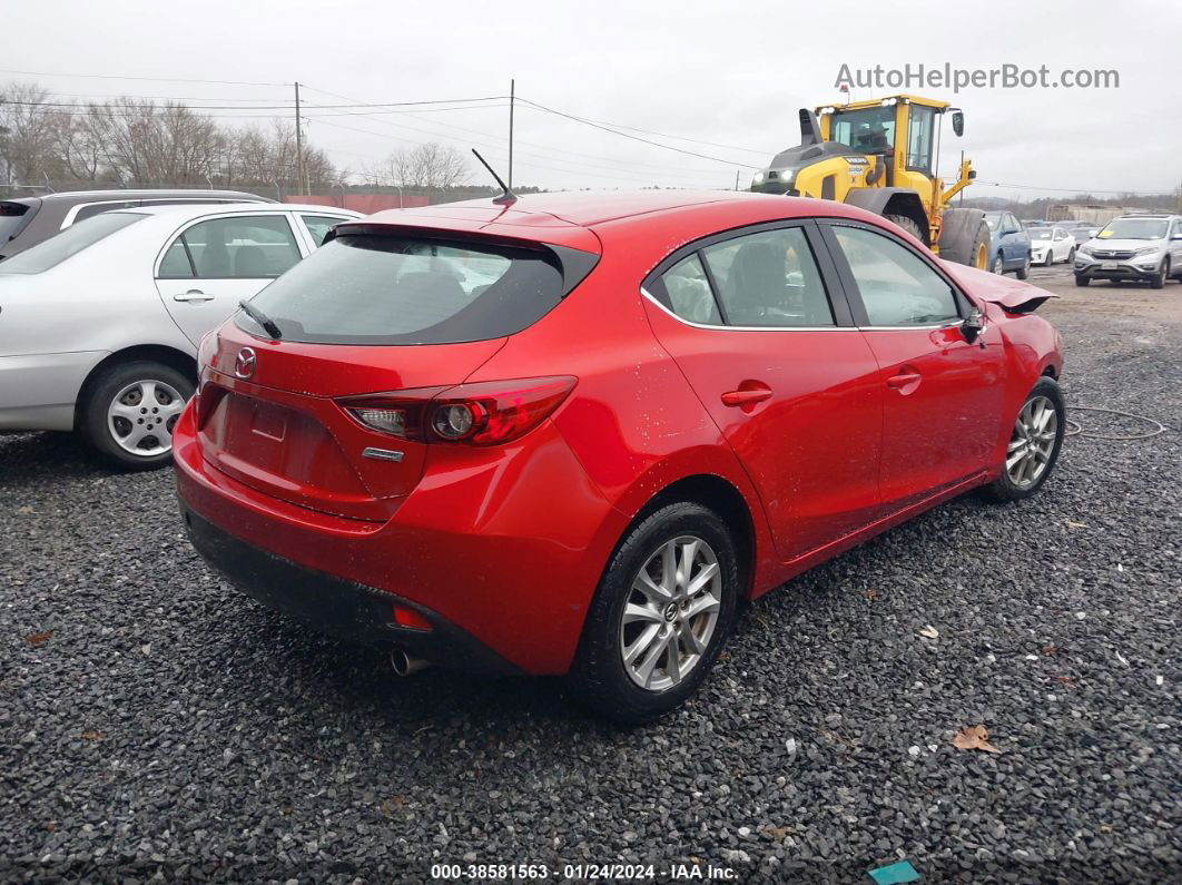 2016 Mazda Mazda3 I Sport Красный vin: JM1BM1K74G1343783