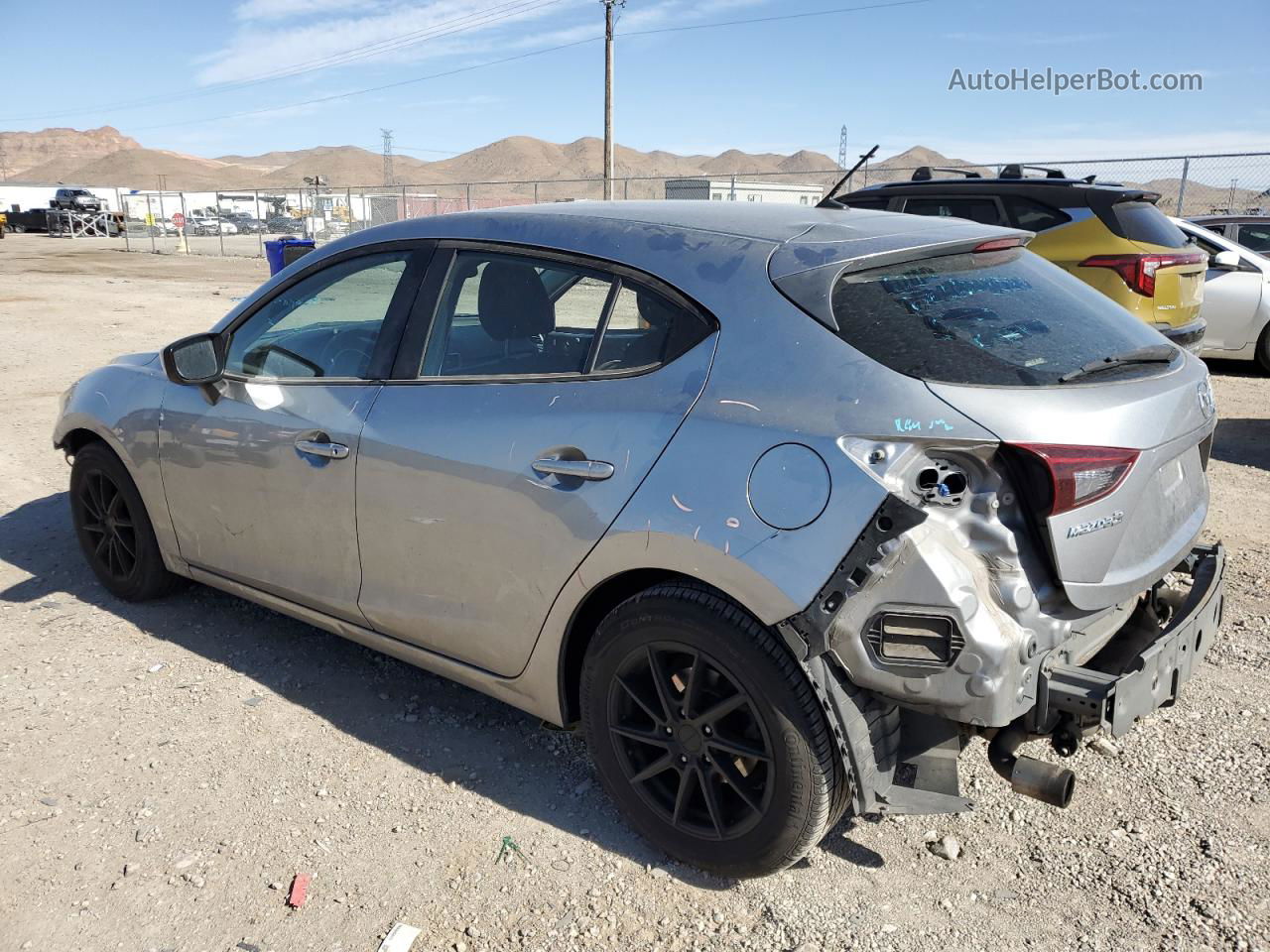 2014 Mazda 3 Sport Серебряный vin: JM1BM1K76E1168899