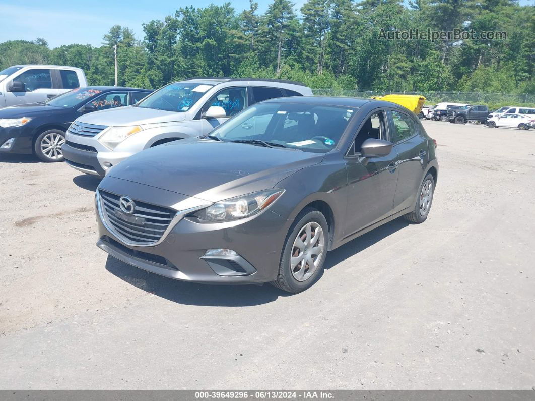 2014 Mazda Mazda3 I Sport Brown vin: JM1BM1K7XE1146825