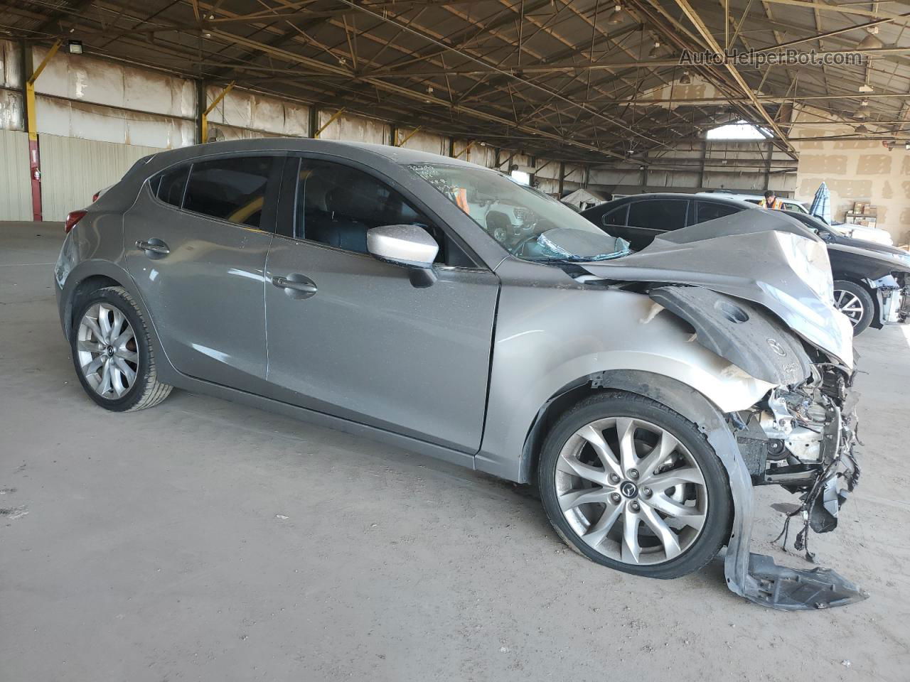 2014 Mazda 3 Touring Silver vin: JM1BM1L30E1178548