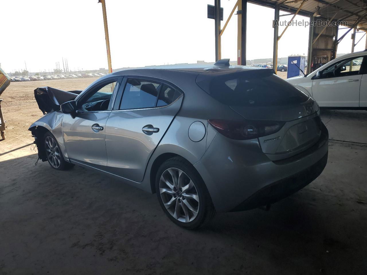 2014 Mazda 3 Touring Silver vin: JM1BM1L30E1178548