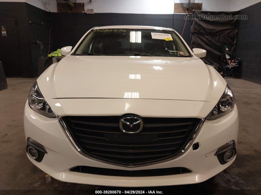 2014 Mazda Mazda3 S Touring White vin: JM1BM1L30E1196063