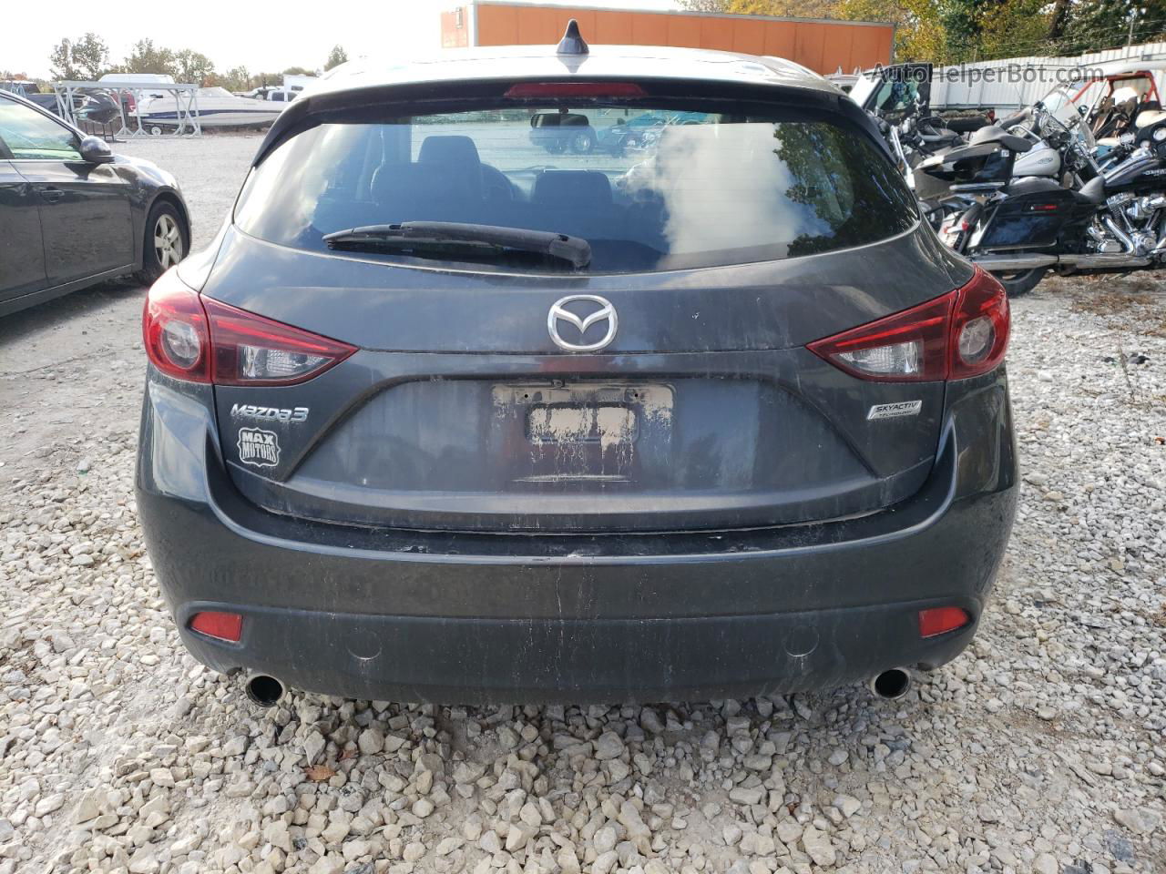 2015 Mazda 3 Touring Gray vin: JM1BM1L30F1243089