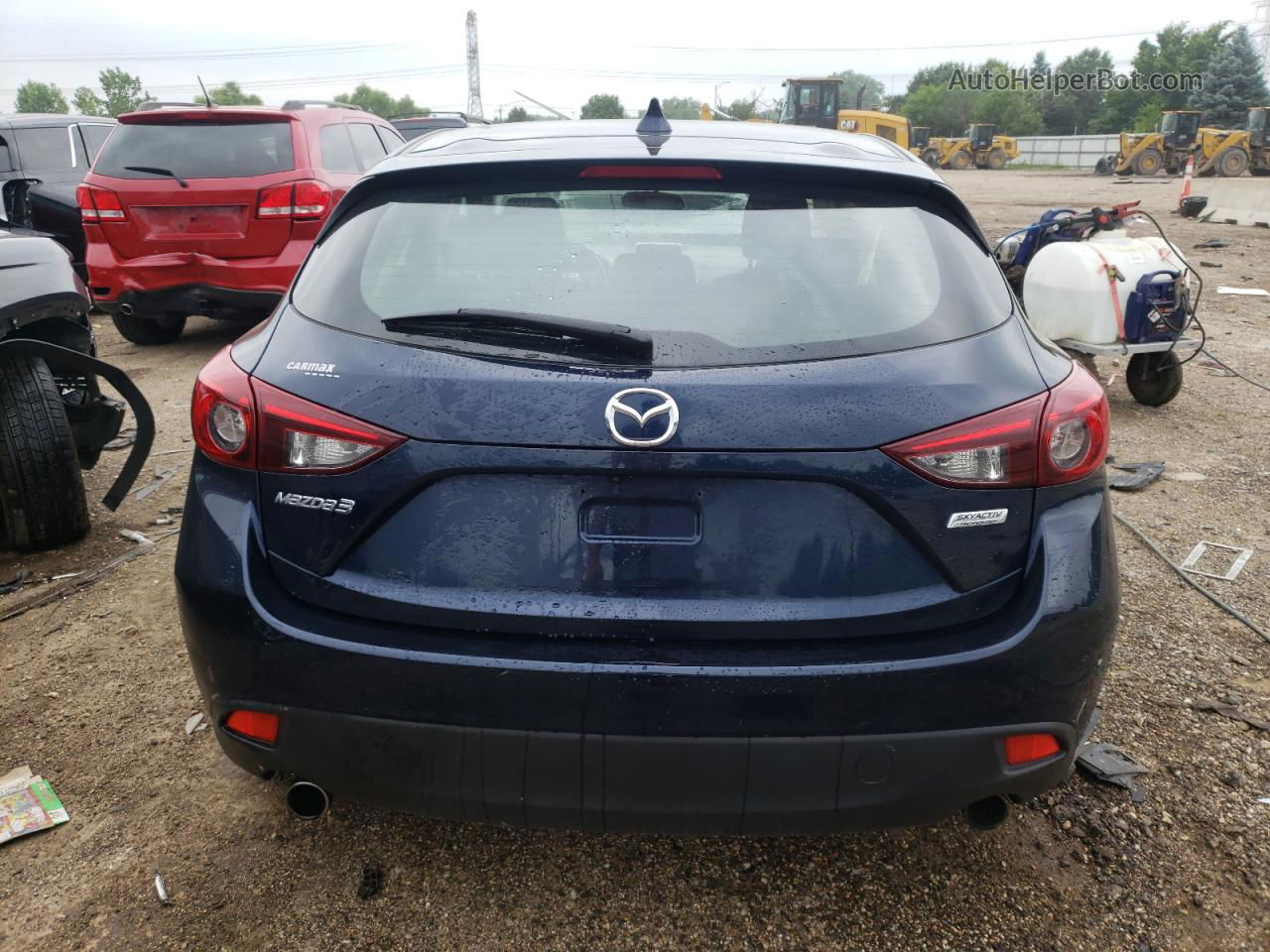 2015 Mazda 3 Touring Blue vin: JM1BM1L30F1256747