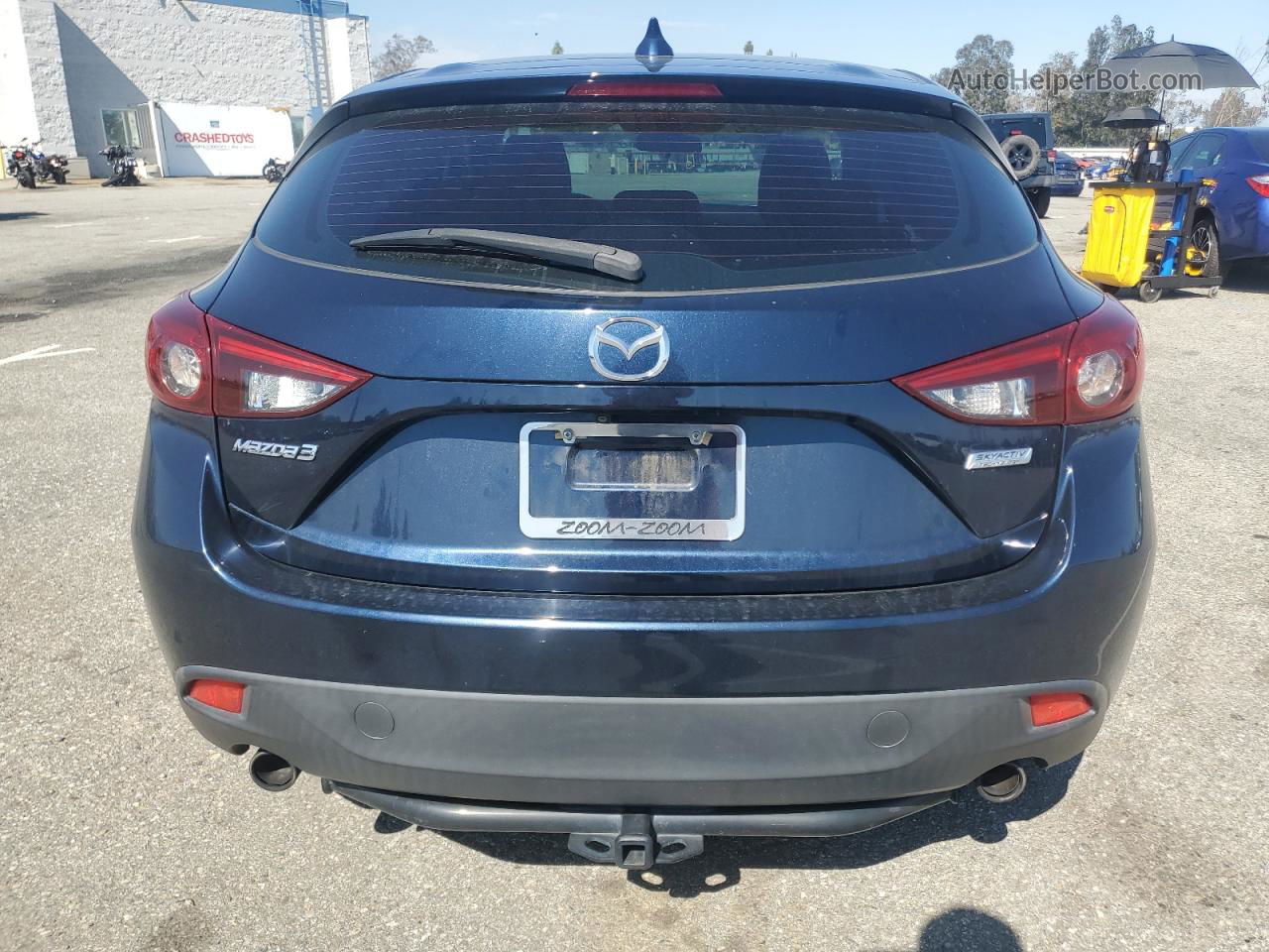 2014 Mazda 3 Touring Blue vin: JM1BM1L31E1162990