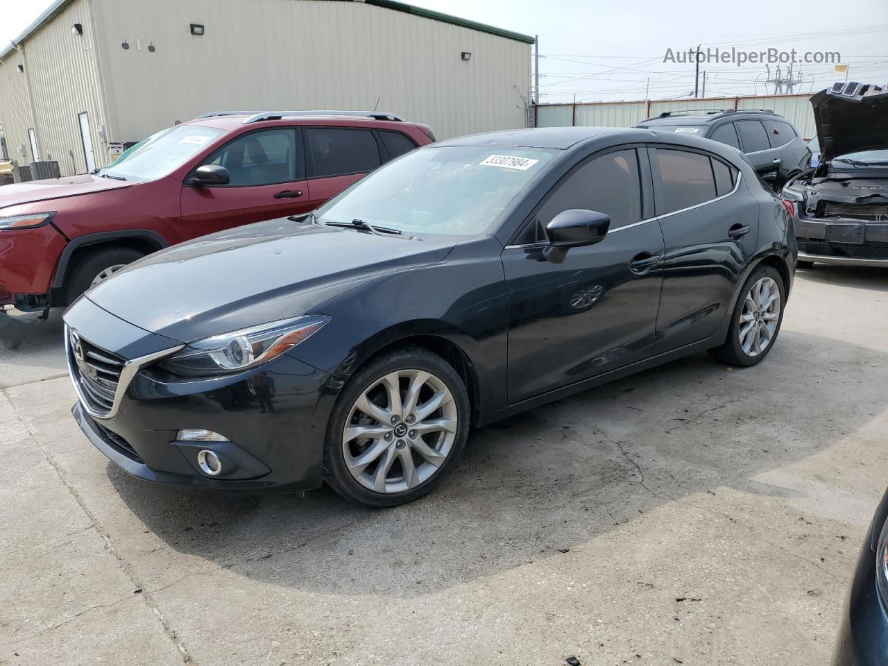 2014 Mazda 3 Touring Черный vin: JM1BM1L31E1188392