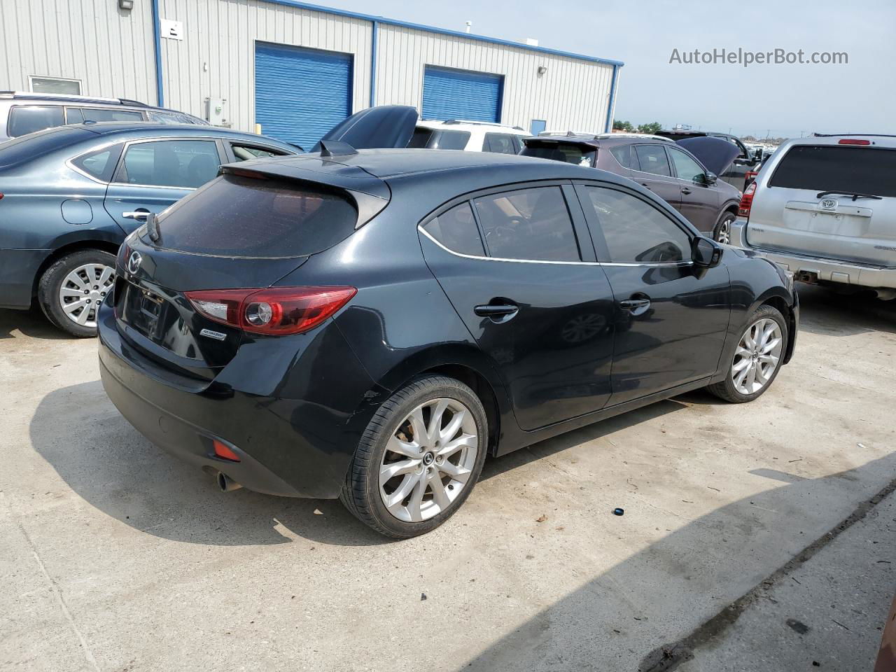 2014 Mazda 3 Touring Черный vin: JM1BM1L31E1188392