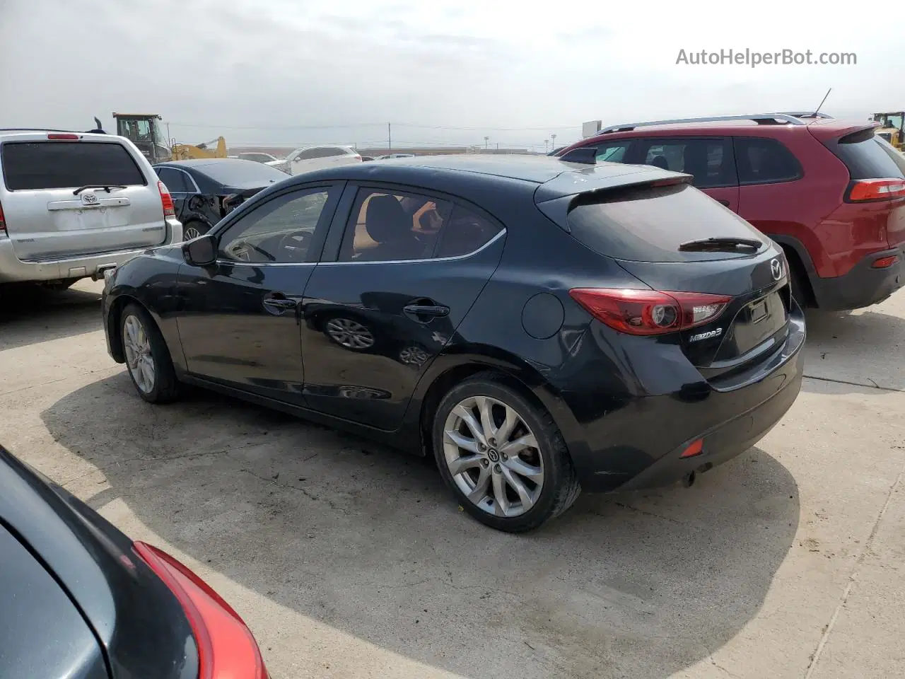 2014 Mazda 3 Touring Черный vin: JM1BM1L31E1188392