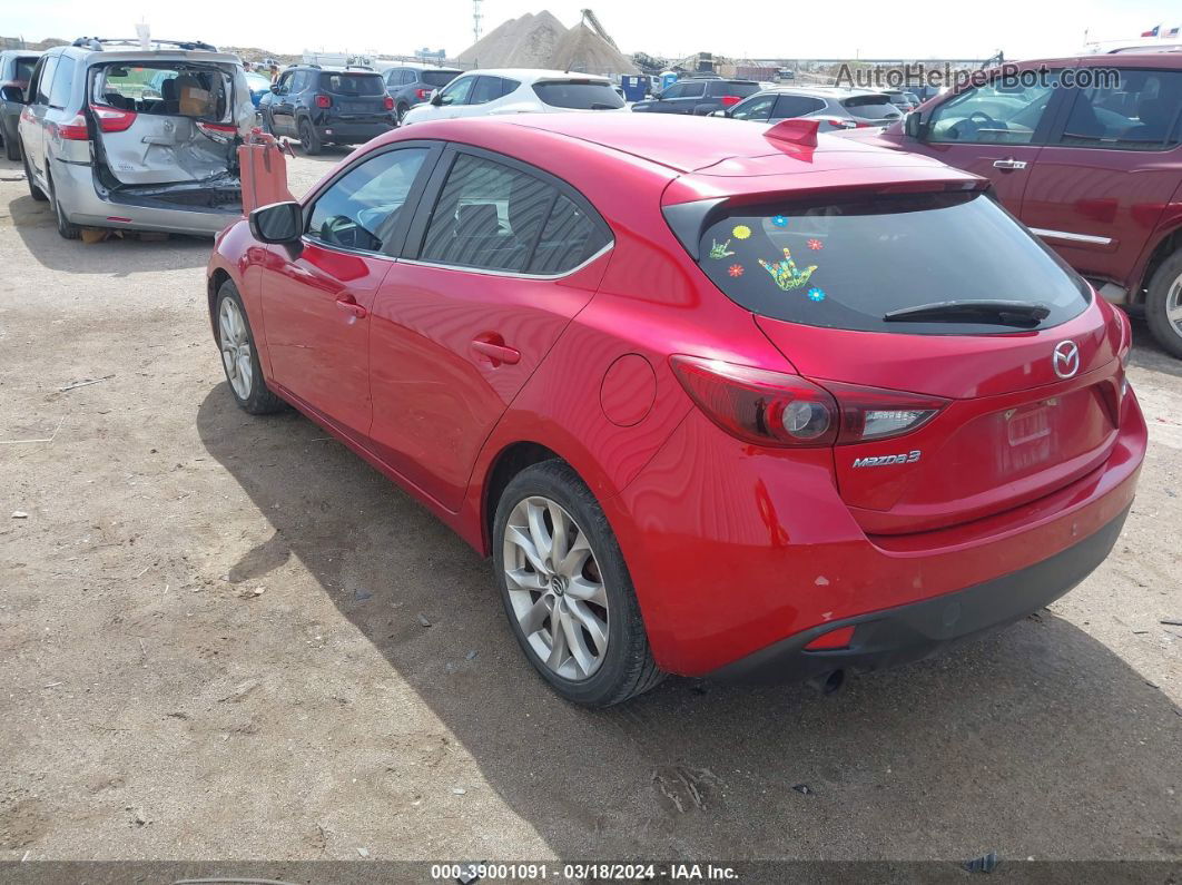 2014 Mazda Mazda3 S Touring Red vin: JM1BM1L32E1208858