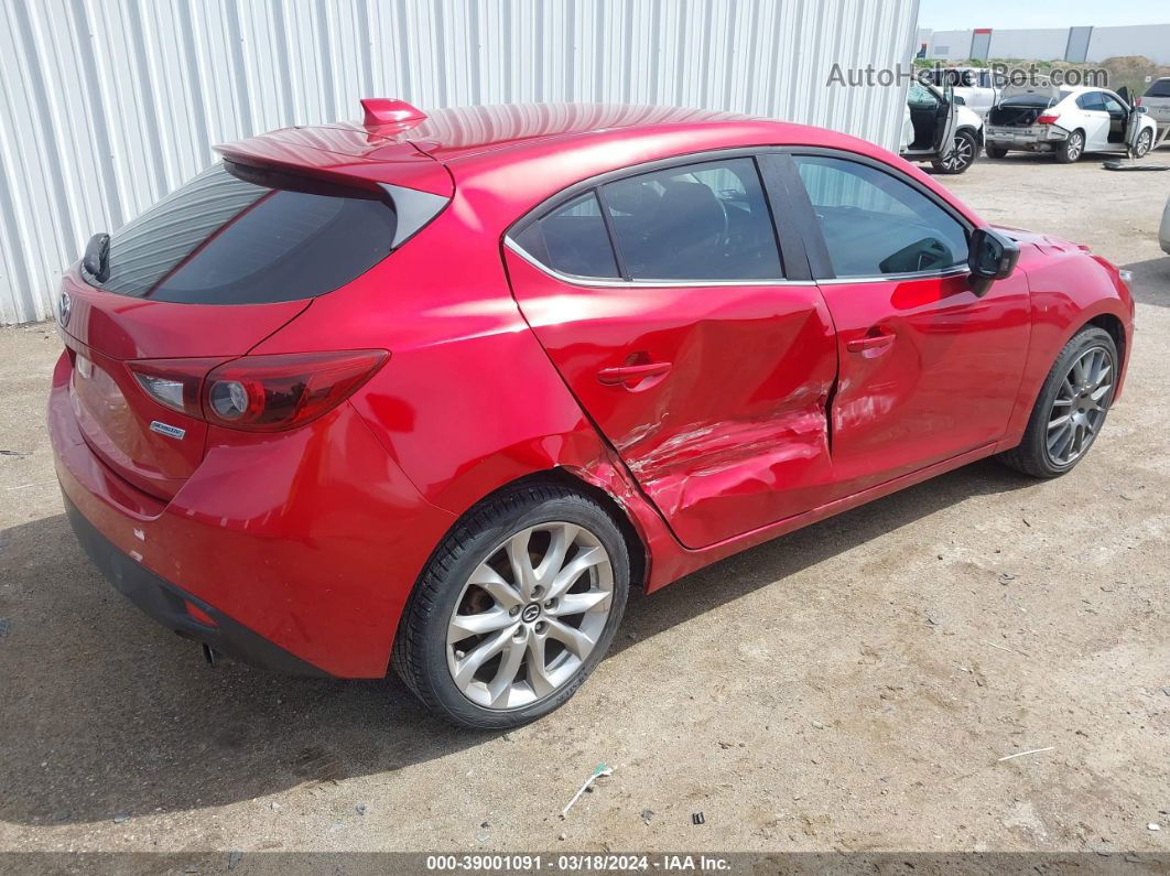 2014 Mazda Mazda3 S Touring Red vin: JM1BM1L32E1208858