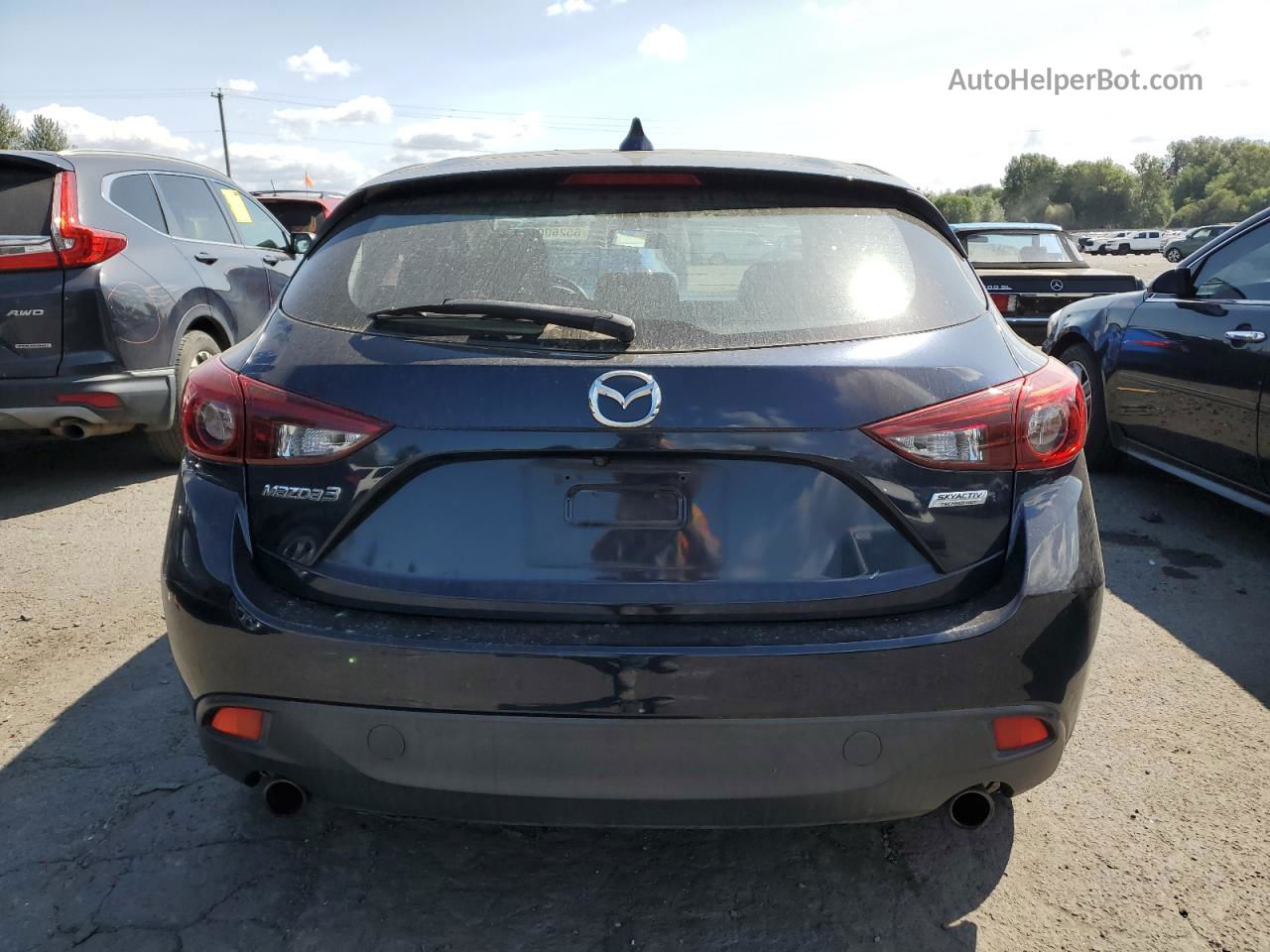 2014 Mazda 3 Touring Blue vin: JM1BM1L32E1213509