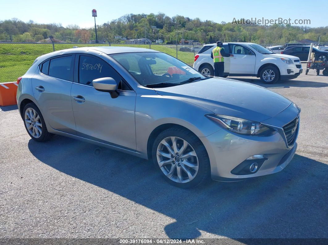 2015 Mazda Mazda3 S Touring Silver vin: JM1BM1L34F1252801