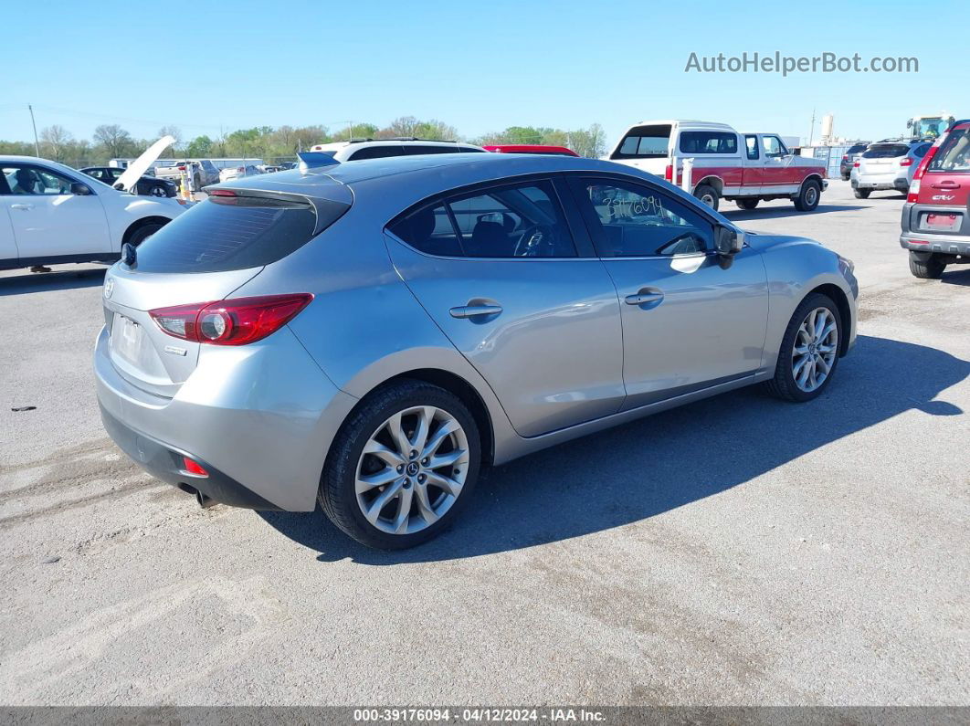 2015 Mazda Mazda3 S Touring Silver vin: JM1BM1L34F1252801