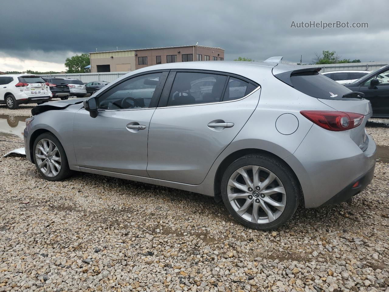 2014 Mazda 3 Touring Silver vin: JM1BM1L36E1140810