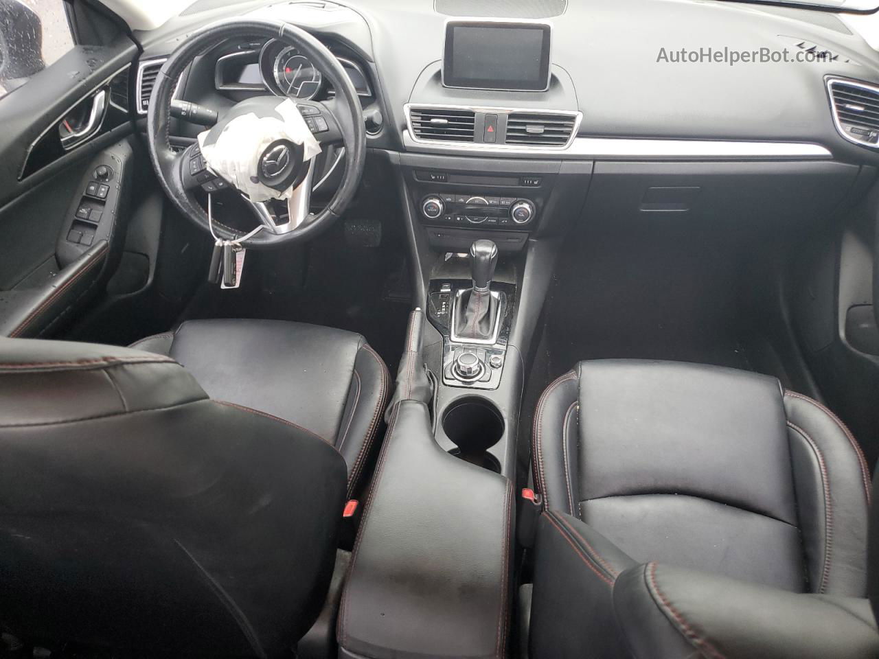 2014 Mazda 3 Touring Silver vin: JM1BM1L36E1140810