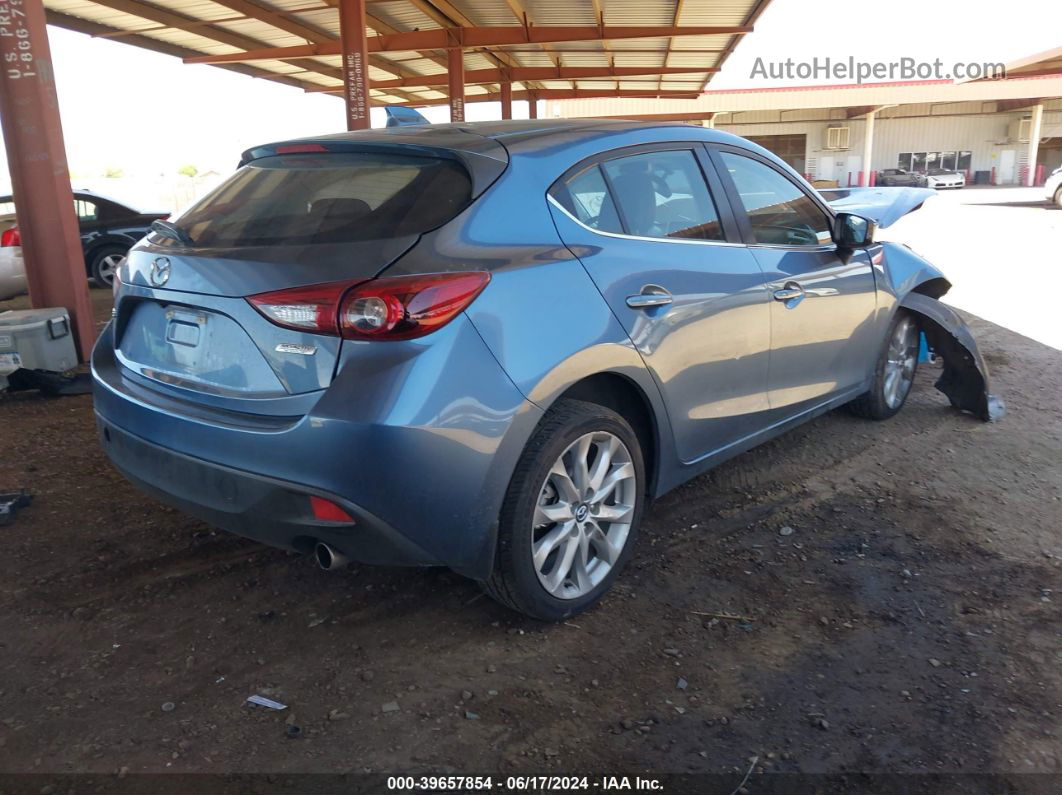 2014 Mazda Mazda3 S Touring Light Blue vin: JM1BM1L3XE1209742