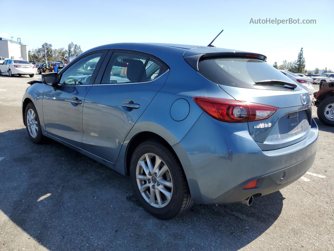 2014 Mazda 3 Touring Blue vin: JM1BM1L70E1207775