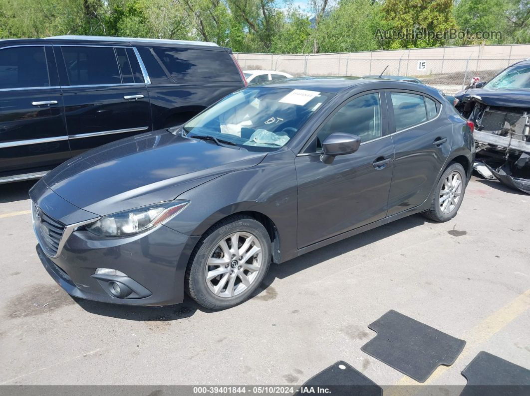 2016 Mazda Mazda3 I Touring Gray vin: JM1BM1L70G1300394