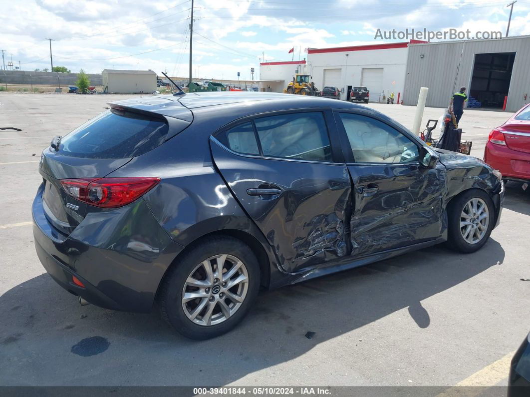 2016 Mazda Mazda3 I Touring Gray vin: JM1BM1L70G1300394