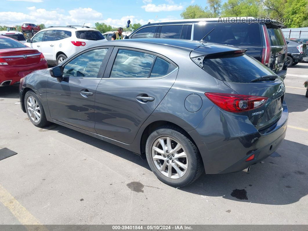 2016 Mazda Mazda3 I Touring Gray vin: JM1BM1L70G1300394