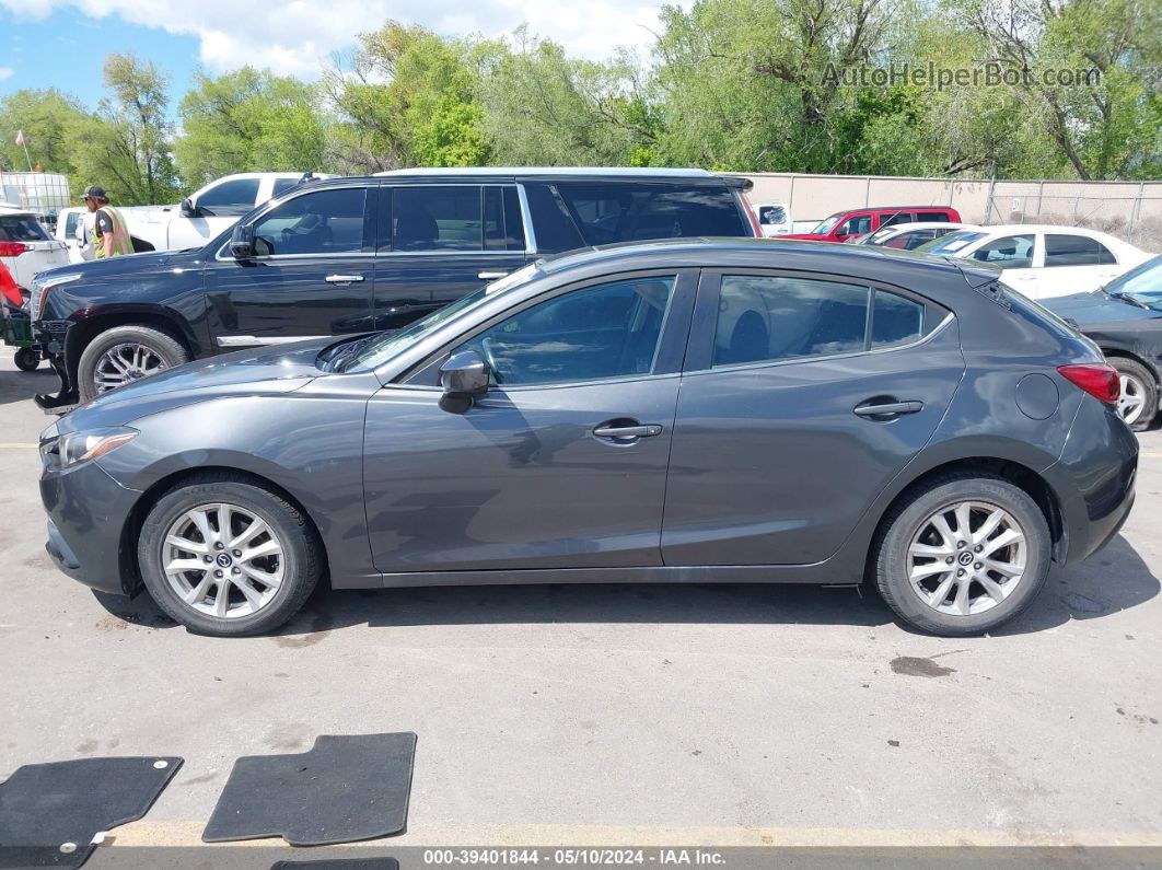 2016 Mazda Mazda3 I Touring Gray vin: JM1BM1L70G1300394