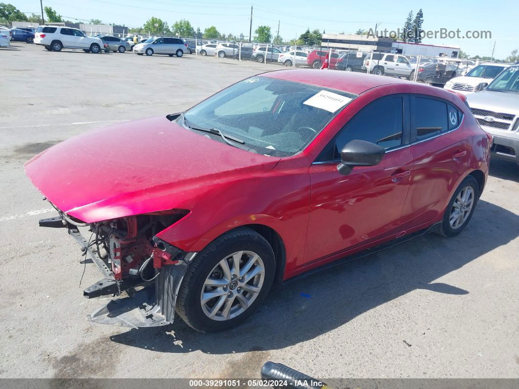 2014 Mazda Mazda3 I Touring Red vin: JM1BM1L71E1101335