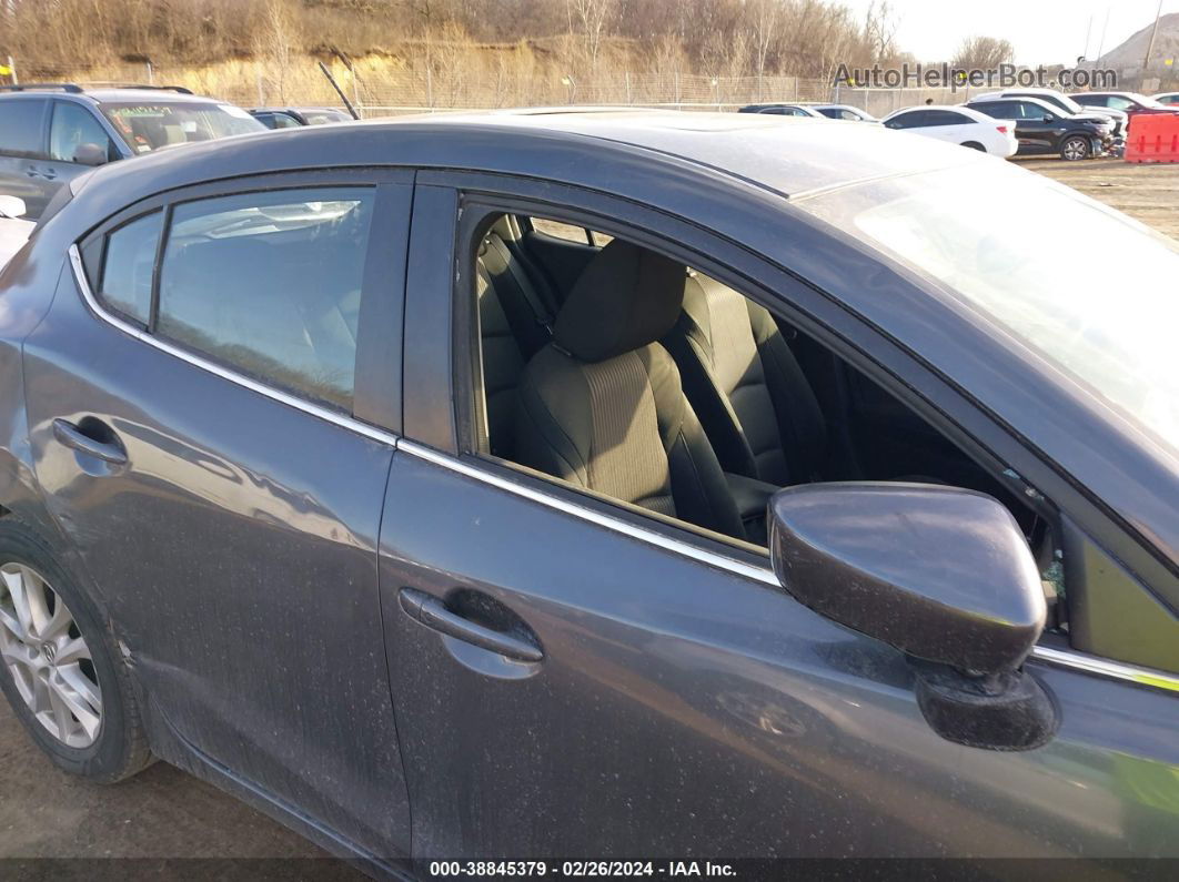 2014 Mazda Mazda3 I Touring Gray vin: JM1BM1L71E1136148