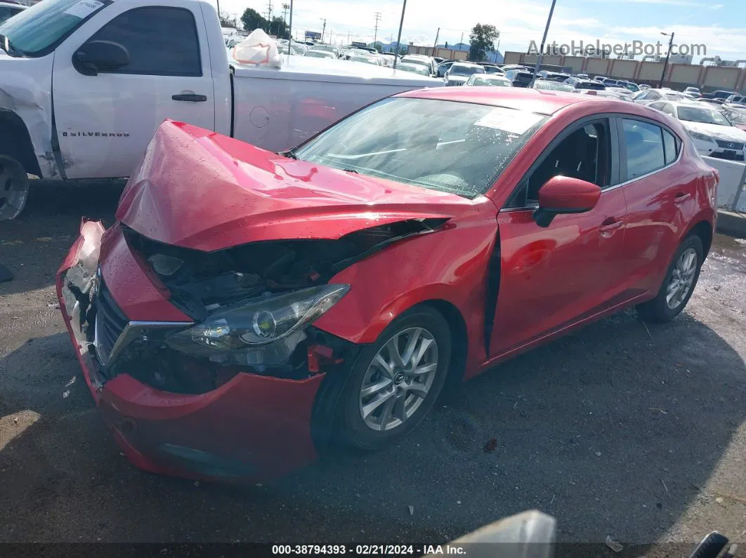 2014 Mazda Mazda3 I Touring Red vin: JM1BM1L72E1115647