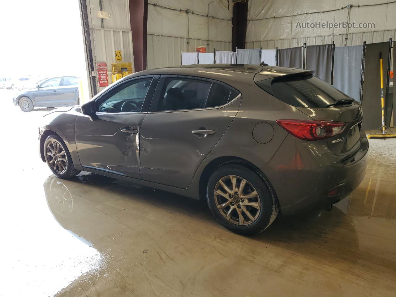 2014 Mazda 3 Touring Gray vin: JM1BM1L72E1162564