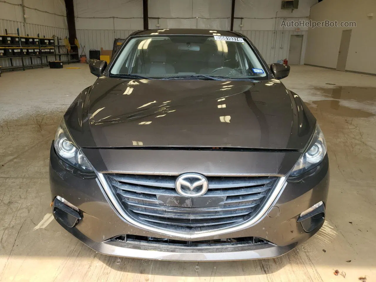 2014 Mazda 3 Touring Gray vin: JM1BM1L72E1162564