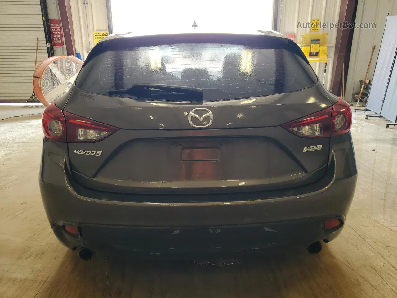 2014 Mazda 3 Touring Gray vin: JM1BM1L72E1162564