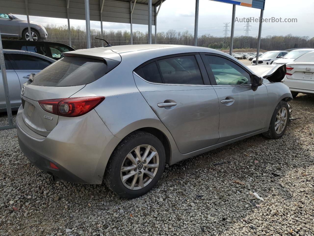 2014 Mazda 3 Touring Gray vin: JM1BM1L72E1185018