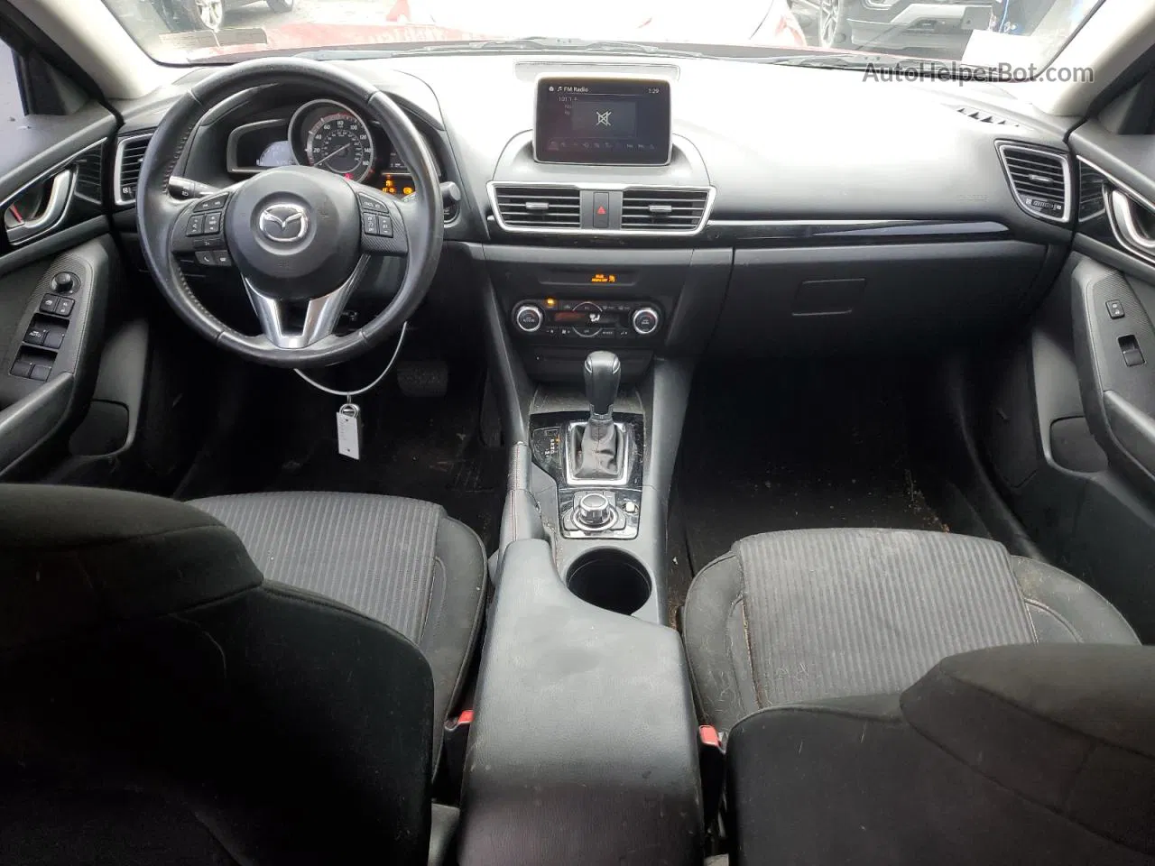 2014 Mazda 3 Touring Красный vin: JM1BM1L72E1189571